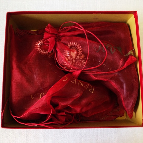 Rene Caovilla Embellished Lace Up Combat Boot - Picture 10 of 10